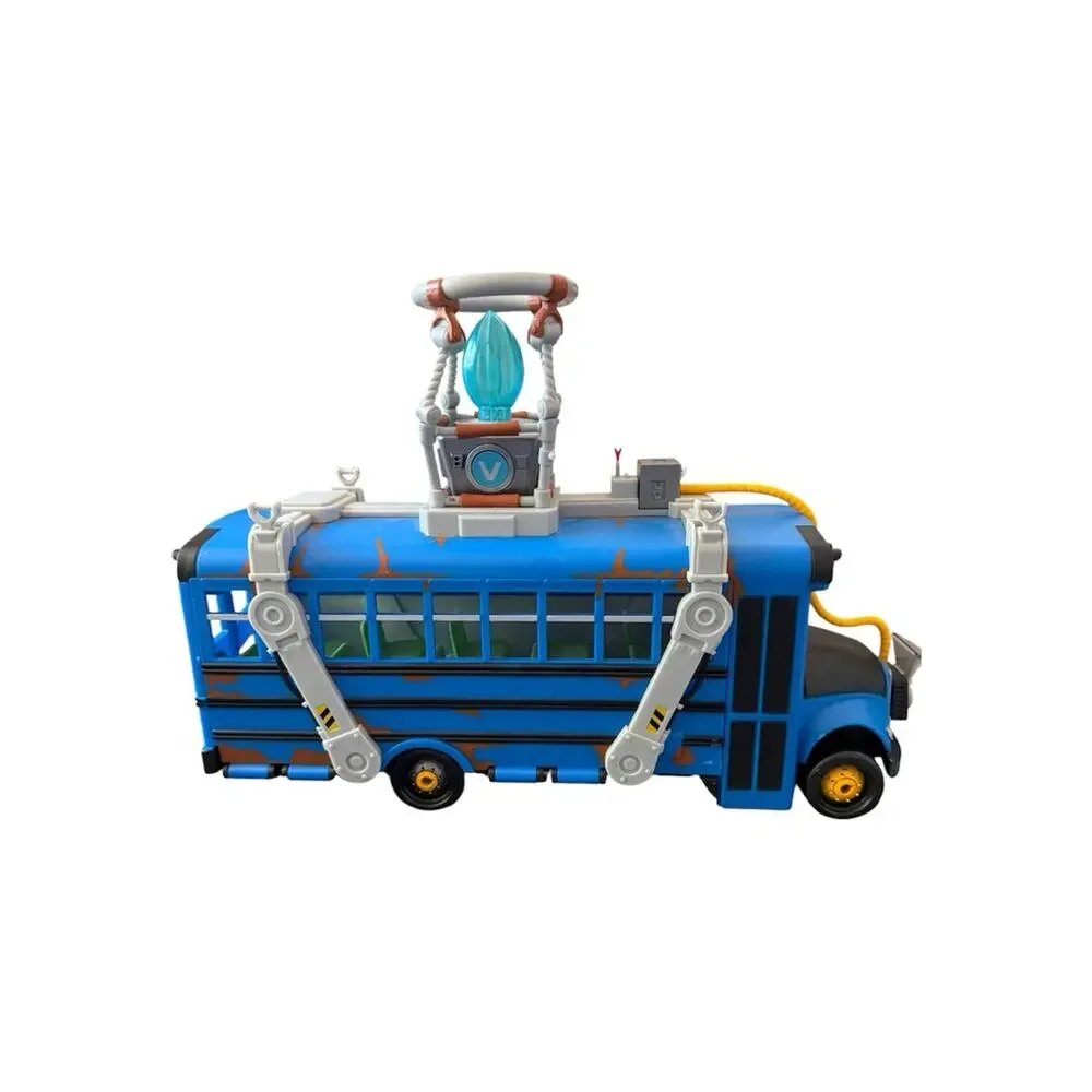Fortnite Battle Bus Deluxe 14” Includes 4”Jonesy And Tomatohead Figures
